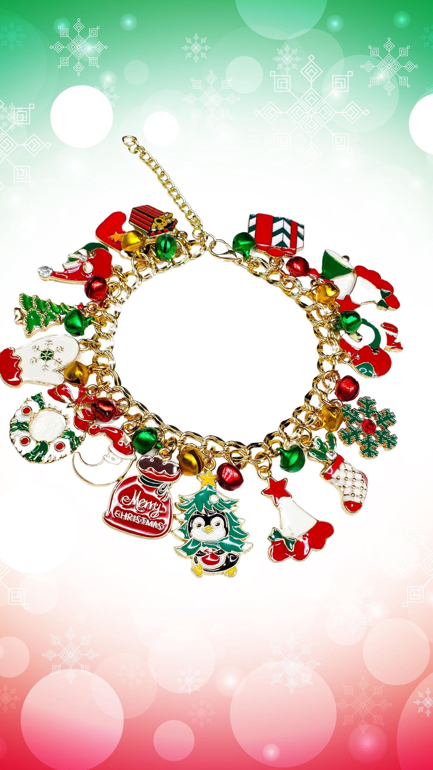 Christmas Charm Bracelet